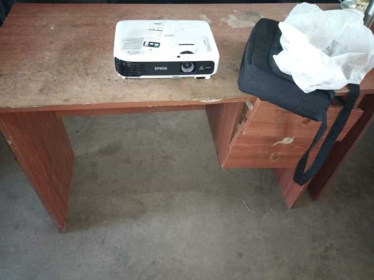 In order to minister by live-stream, they needed the necessary equipment.  God made the way and we provided a projector and laptop to the Kisumu area.