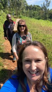 Sis Lisa and Sis Patti hiked in as well