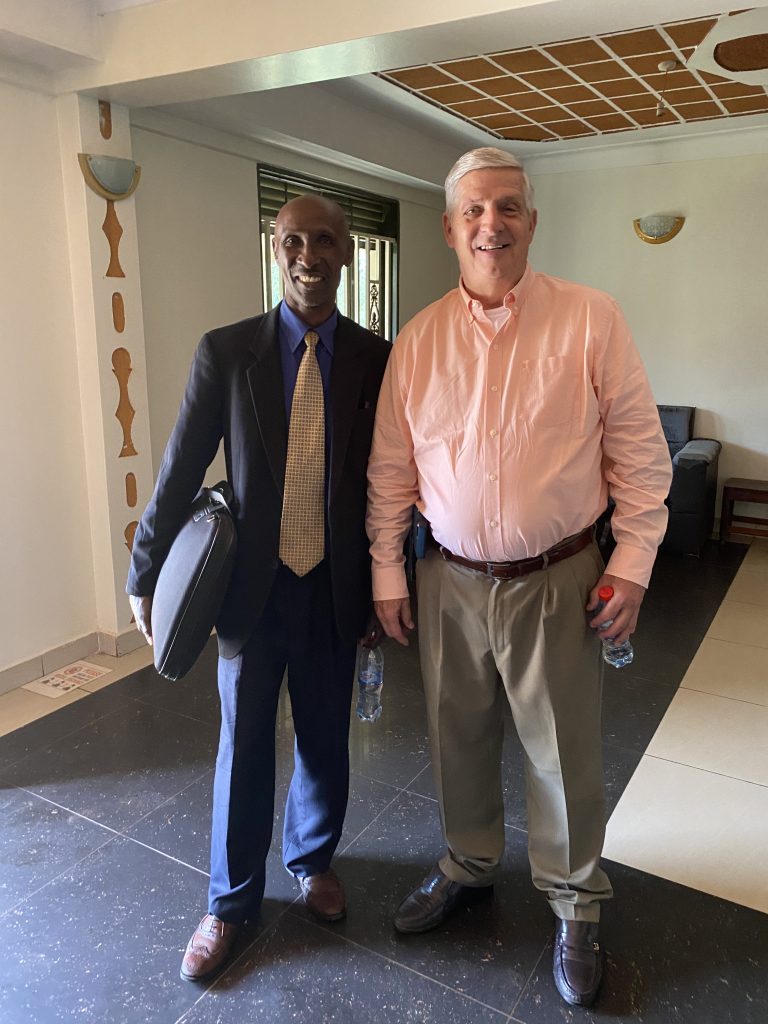 Pastor Aggray, whom our son met on his trip to Uganda in 2018, came to be part of what God is doing.