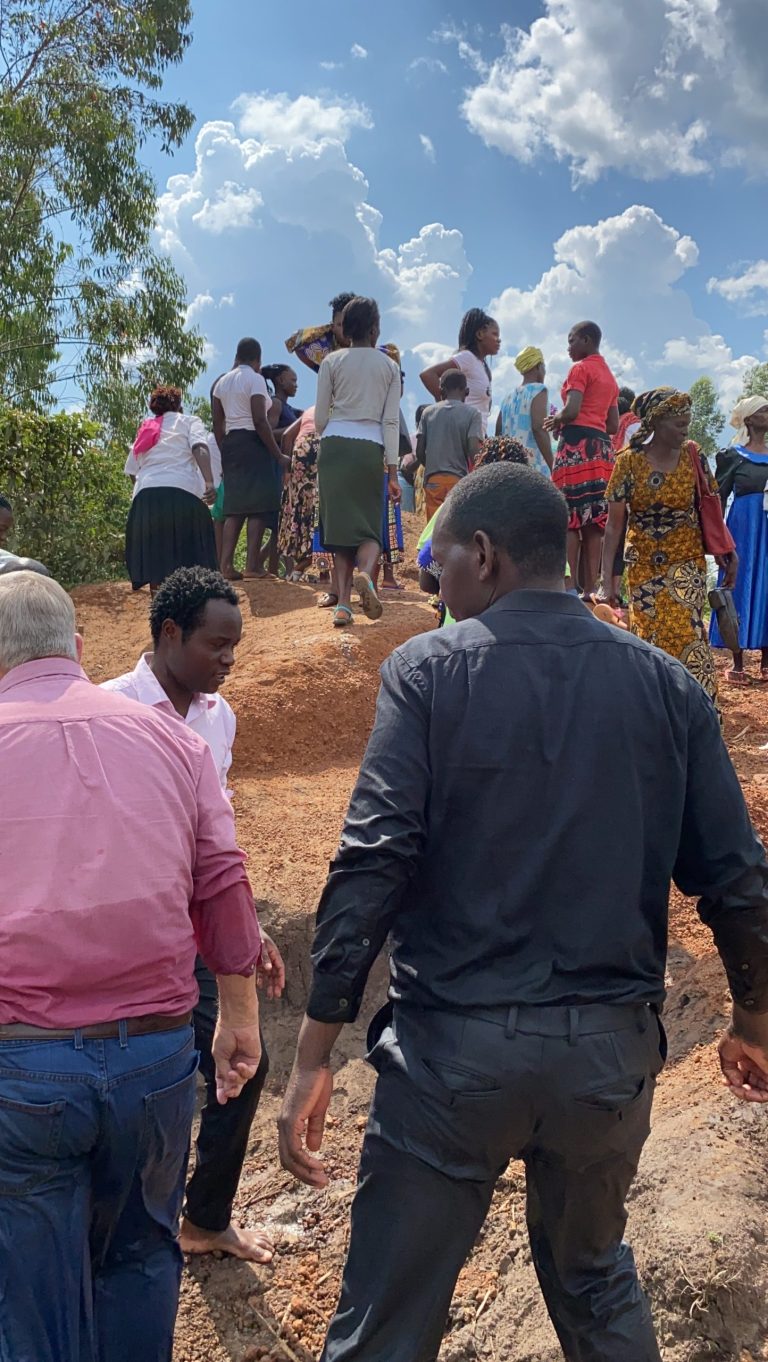 Leaving the baptism