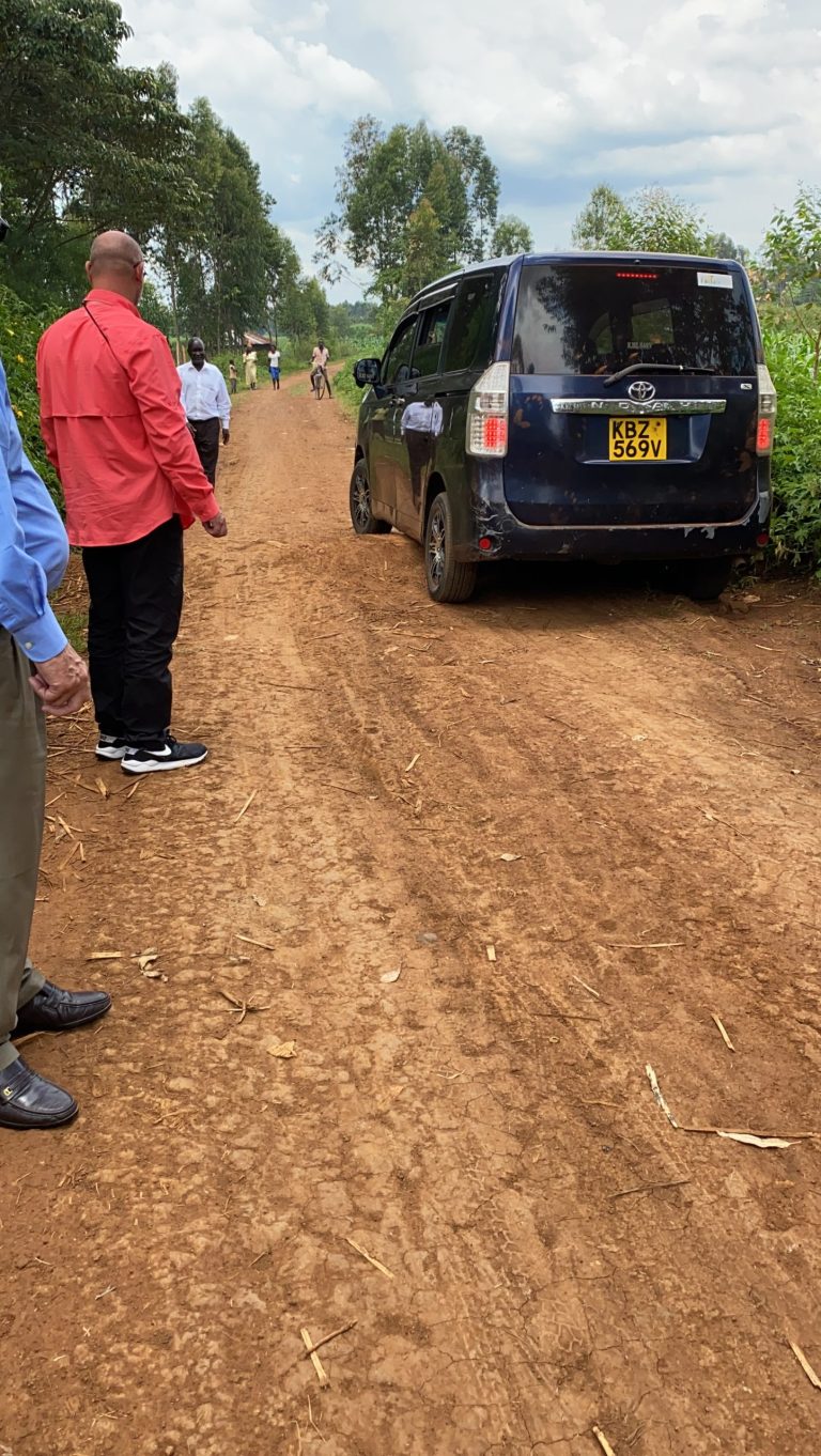 Many times our car would get stuck, and sometimes we would have to get out.