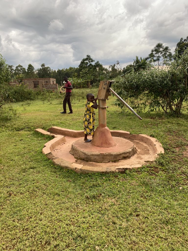 Well outside the church