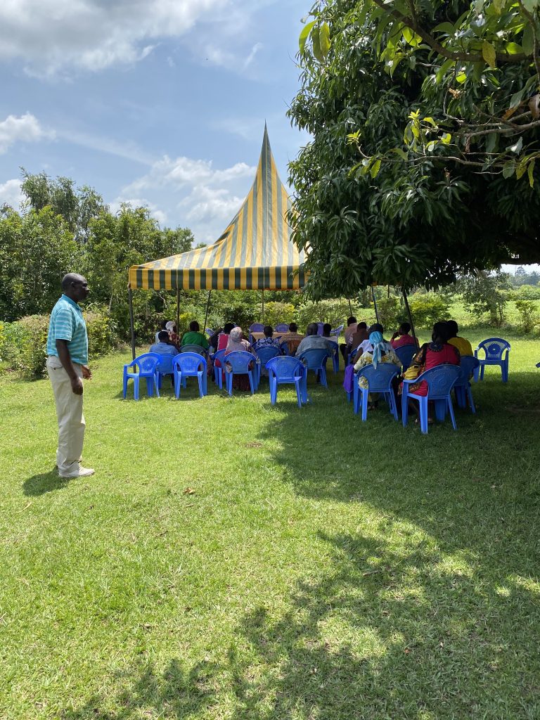 This little gathering in a little community somewhere in Kakamega county!  But there they were, gathered to hear about Jesus.