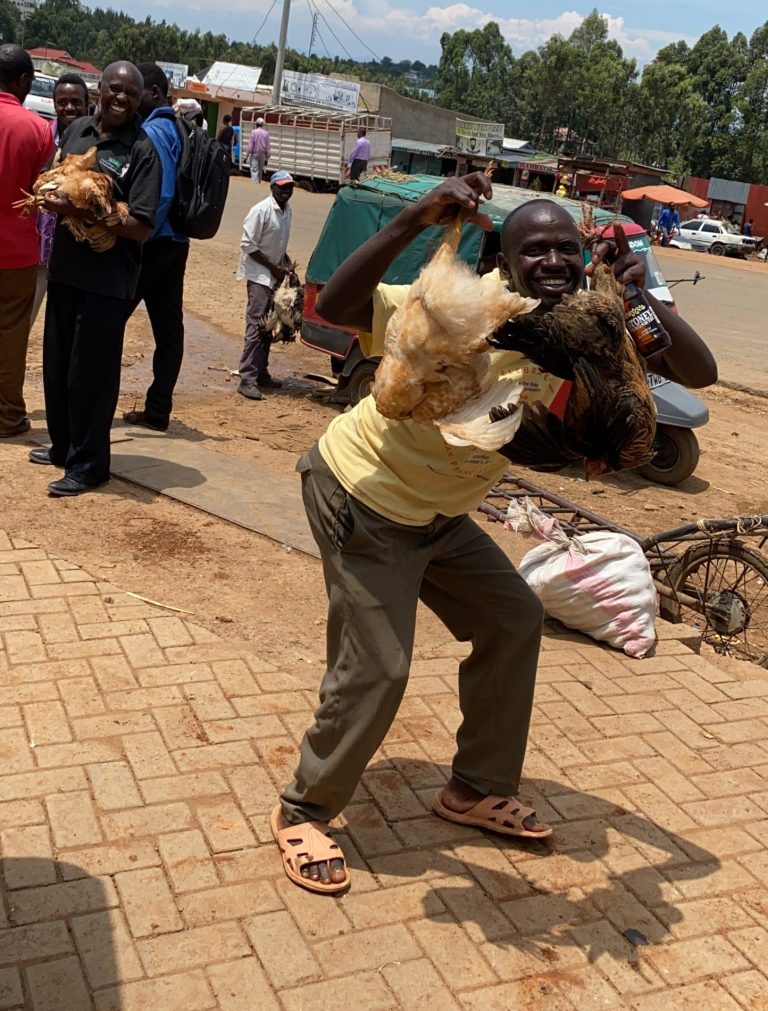Whenever the locals see "Mzungu"  they want to show off for you!