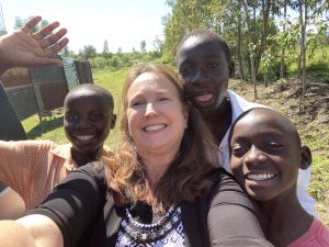 The children always want a picture with us!
