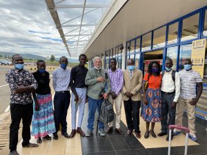 Some of the people came to see us off at the airport.  We will truly miss them.