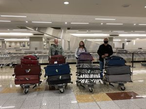 Finally back in the USA and our FINAL trek with all that luggage!  Great to be home, but we sure miss our Kenyan family.