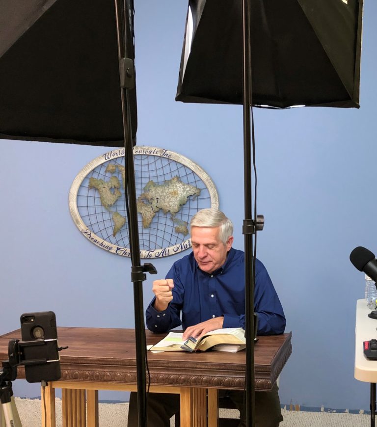 Livestreaming the services was a challenge at first